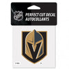 Vegas Golden Knights Decal 4x4 Perfect Cut Color - WinCraft