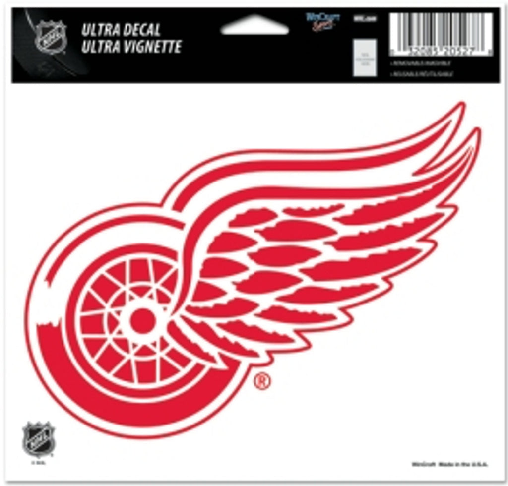 Detroit Red Wings Decal 5x6 Ultra Color - WinCraft