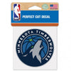Minnesota Timberwolves Decal 4x4 Perfect Cut Color - WinCraft