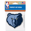 Memphis Grizzlies Decal 4x4 Perfect Cut Color - WinCraft
