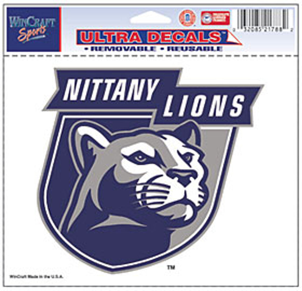 Penn State Nittany Lions Decal 5x6 Ultra Color - WinCraft