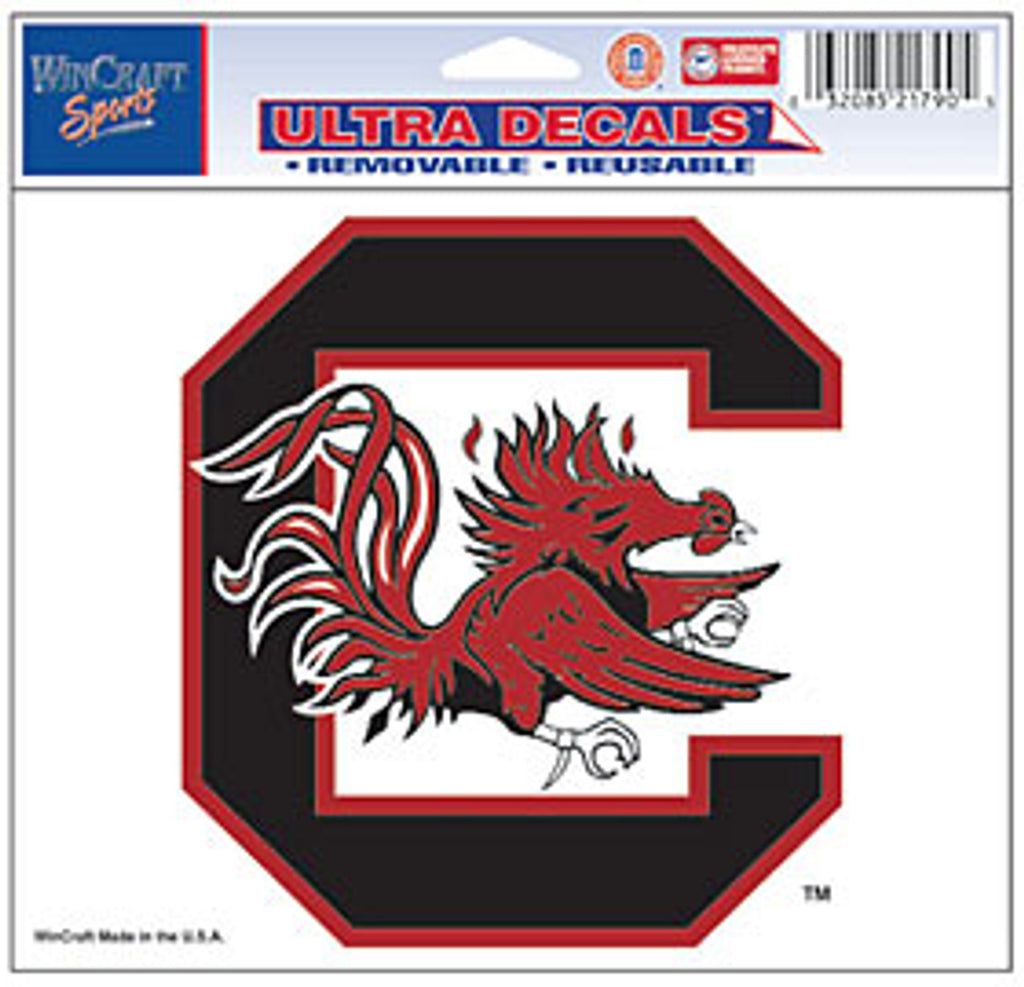 South Carolina Gamecocks Decal 5x6 Ultra Color - WinCraft