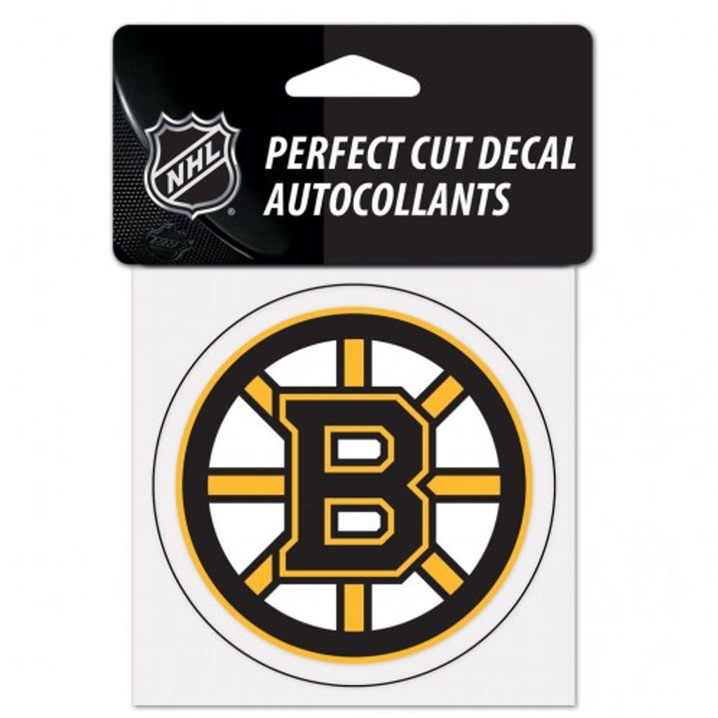 Boston Bruins Decal 4x4 Perfect Cut Color - WinCraft
