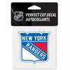 New York Rangers Decal 4x4 Perfect Cut Color - WinCraft