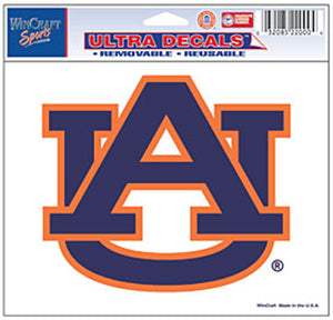 Auburn Tigers Decal 5x6 Ultra Color - WinCraft
