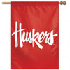Nebraska Cornhuskers Banner 28x40 Vertical Logo Design - WinCraft