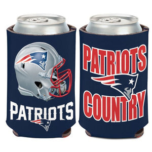 New England Patriots Can Cooler Slogan Design - WinCraft