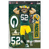 Green Bay Packers Decal 11x17 Multi Use Clay Matthews Design 4 Piece CO - WinCraft