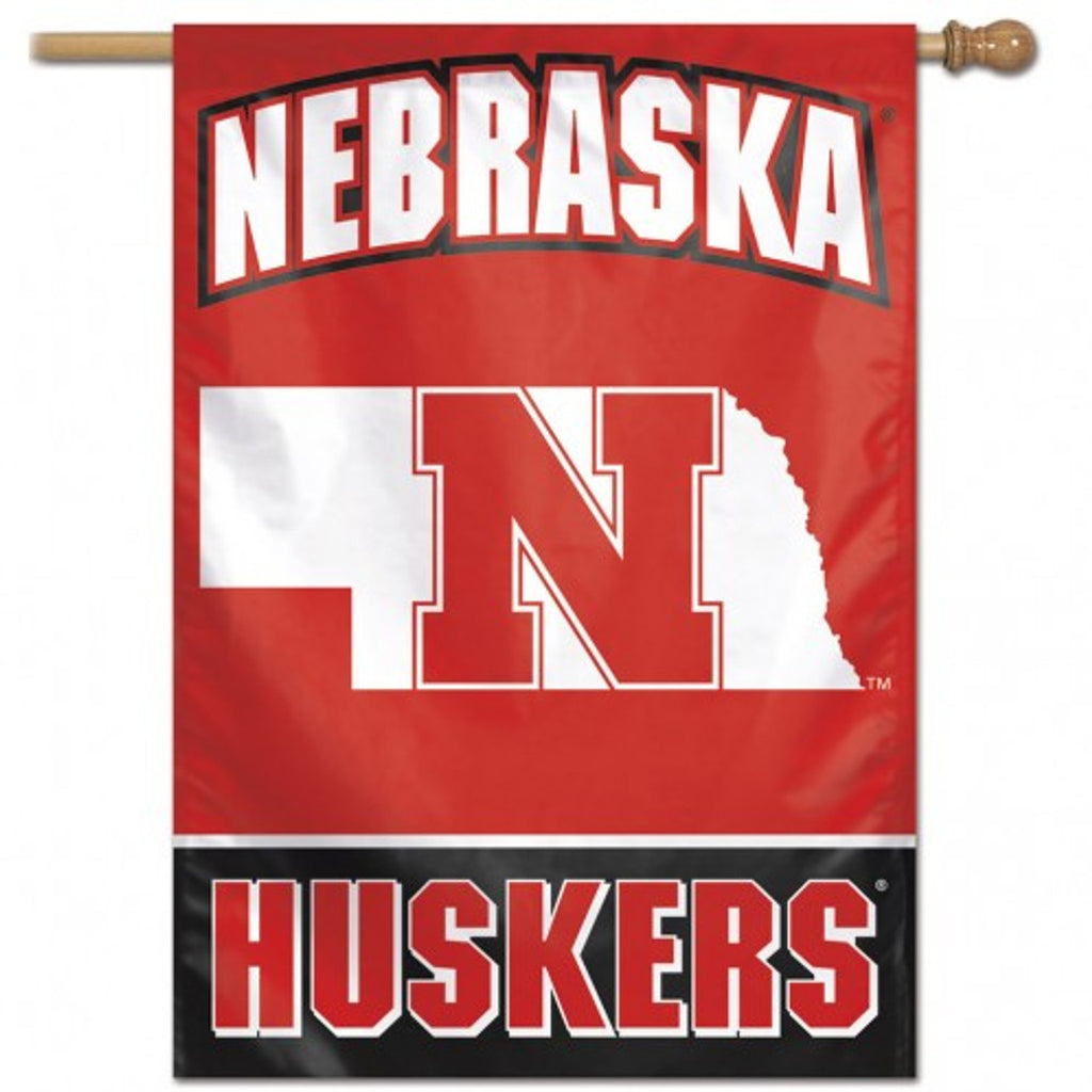 Nebraska Cornhuskers Banner 28x40 Vertical Alternate Design - Special Order - WinCraft