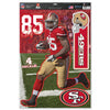 San Francisco 49ers Decal 11x17 Multi Use Vernon Davis Design CO - WinCraft