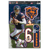 Chicago Bears Decal 11x17 Multi Use Jay Cutler CO - WinCraft