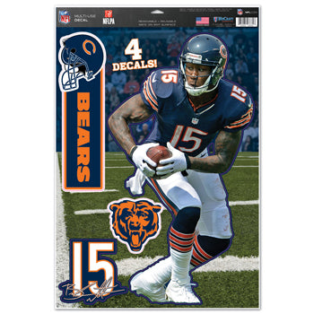 Chicago Bears Decal 11x17 Multi Use Brandon Marshall Design CO - WinCraft