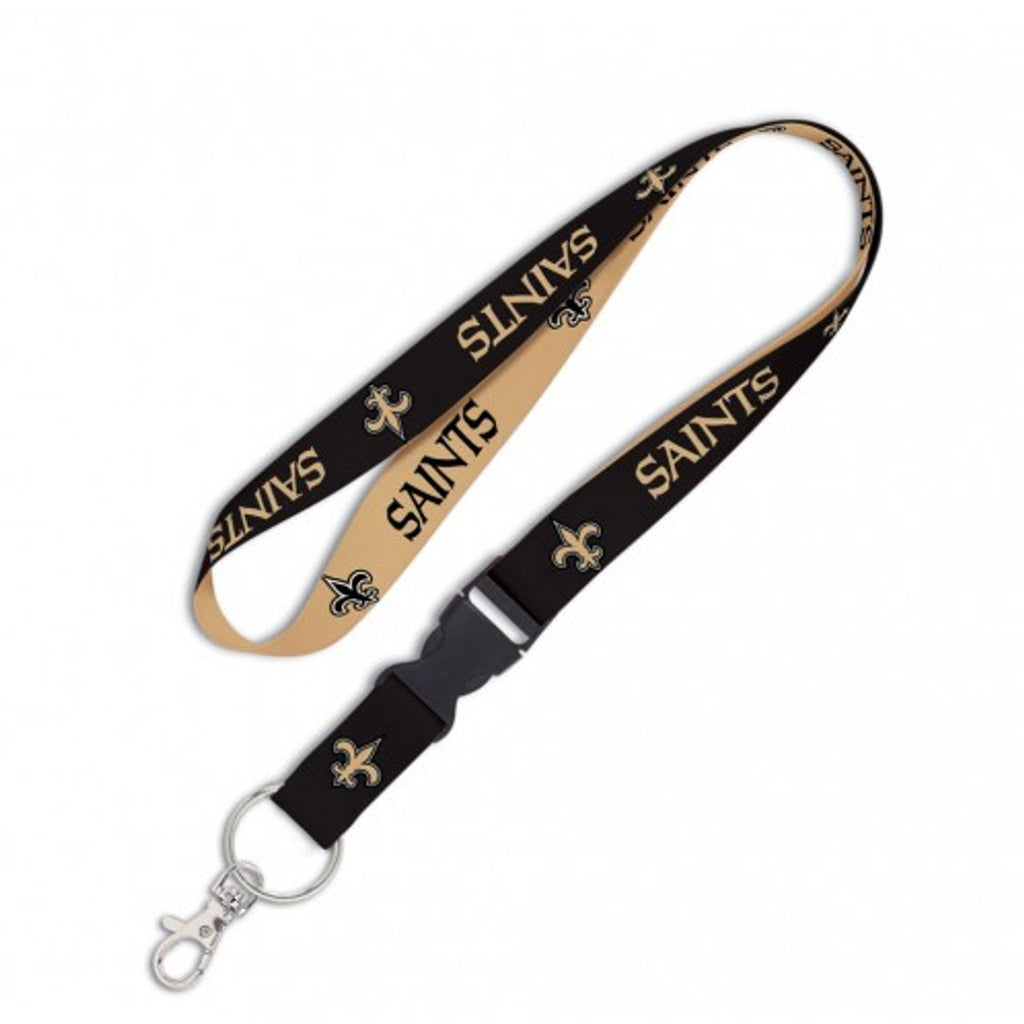 New Orleans Saints Lanyard with Detachable Buckle - WinCraft