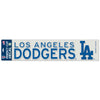 Los Angeles Dodgers Decal 4x17 Perfect Cut Color - Special Order - WinCraft