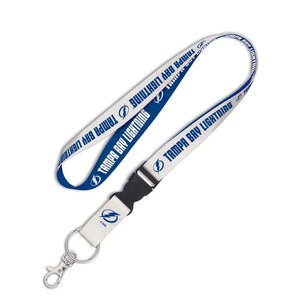 Tampa Bay Lightning Lanyard with Detachable Buckle Two Color - WinCraft