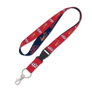 St Louis Cardinals Lanyard with Detachable Buckle - WinCraft