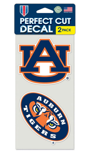 Auburn Tigers Set of 2 Die Cut Decals - WinCraft