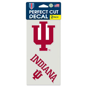 Indiana Hoosiers Set of 2 Die Cut Decals - WinCraft