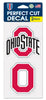 Ohio State Buckeyes Set of 2 Die Cut Decals - WinCraft