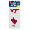 Virginia Tech Hokies Set of 2 Die Cut Decals - WinCraft