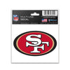 San Francisco 49ers Decal 3x4 Multi Use - WinCraft
