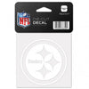 Pittsburgh Steelers Decal 4x4 Perfect Cut White - WinCraft