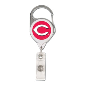 Cincinnati Reds Retractable Premium Badge Holder - WinCraft