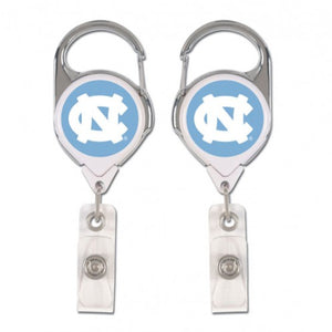 North Carolina Tar Heels Badge Holder Premium Retractable - WinCraft