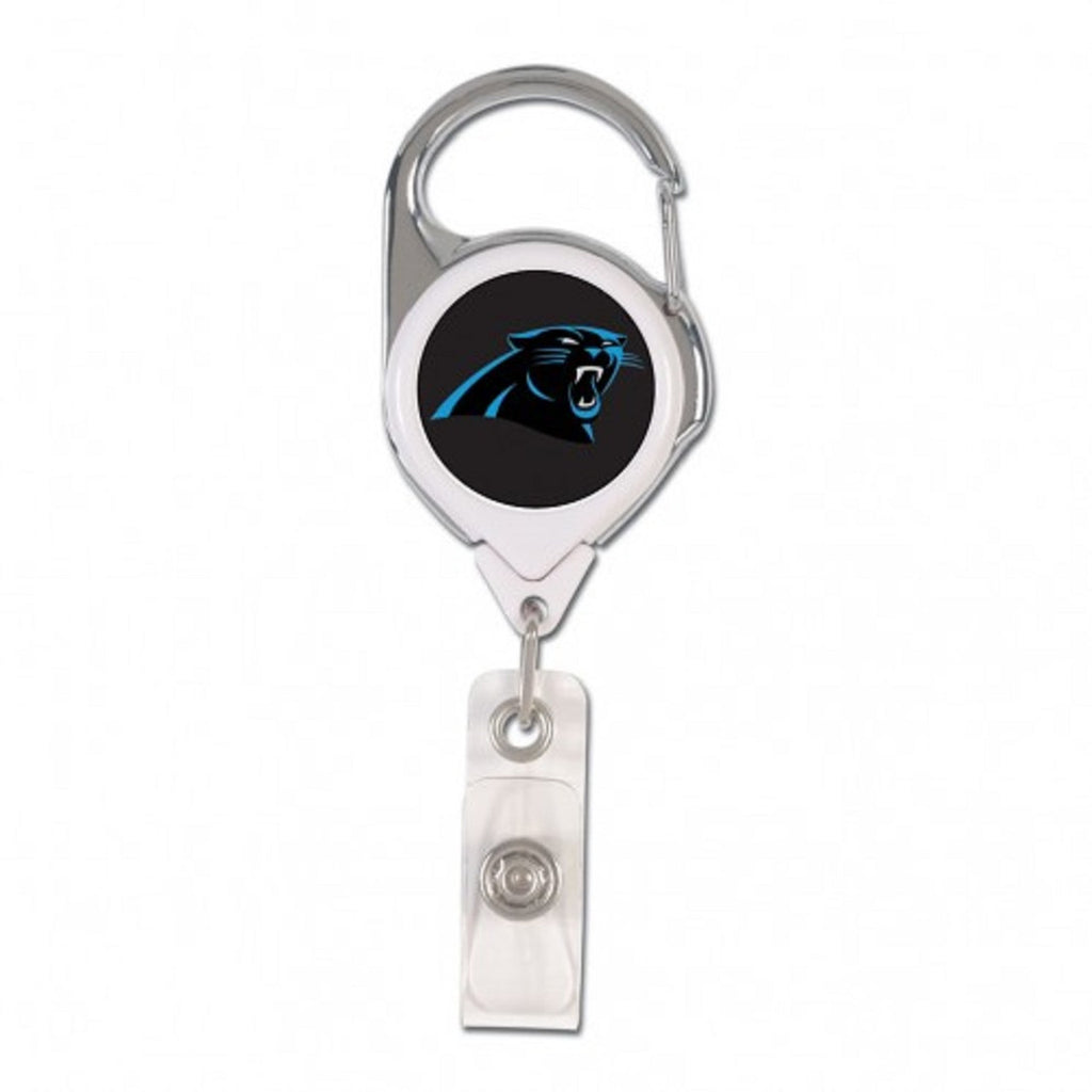 Carolina Panthers Retractable Premium Badge Holder - WinCraft