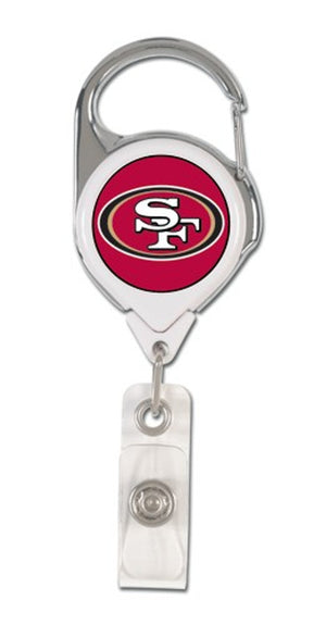 San Francisco 49ers Retractable Premium Badge Holder - WinCraft