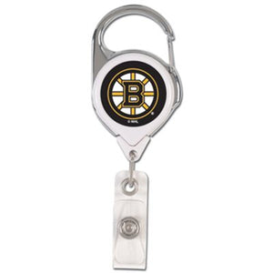 Boston Bruins Badge Holder Premium Retractable - WinCraft