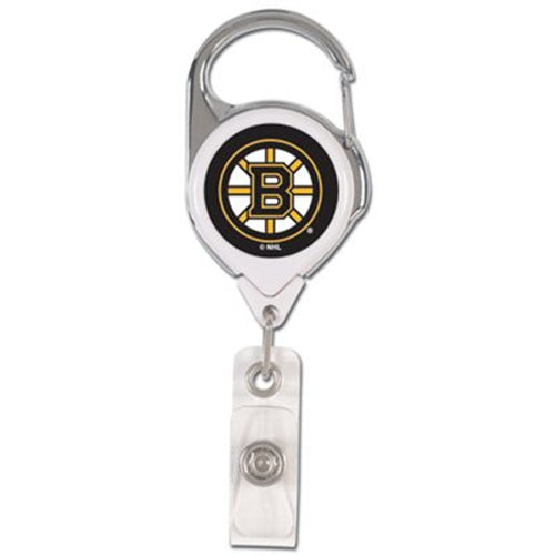 Boston Bruins Badge Holder Premium Retractable - WinCraft