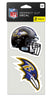 Baltimore Ravens Set of 2 Die Cut Decals - WinCraft