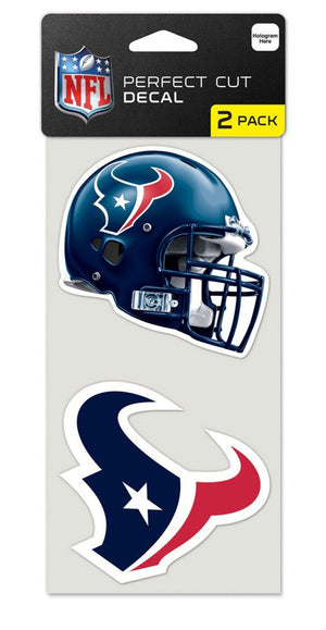 Houston Texans Set of 2 Die Cut Decals - WinCraft