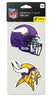 Minnesota Vikings Set of 2 Die Cut Decals - WinCraft