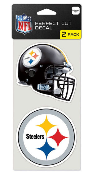 Pittsburgh Steelers Set of 2 Die Cut Decals - WinCraft