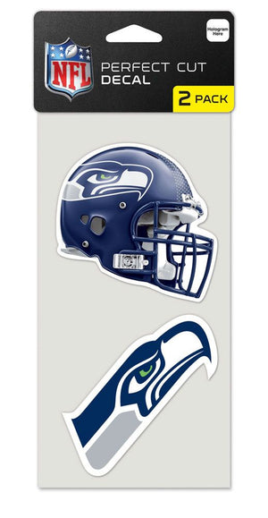 Seattle Seahawks Set of 2 Die Cut Decals - WinCraft