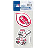 Cincinnati Reds Set of 2 Die Cut Decals - WinCraft