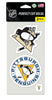 Pittsburgh Penguins Set of 2 Die Cut Decals - WinCraft