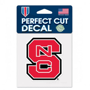 North Carolina State Wolfpack Decal 4x4 Perfect Cut Color - WinCraft