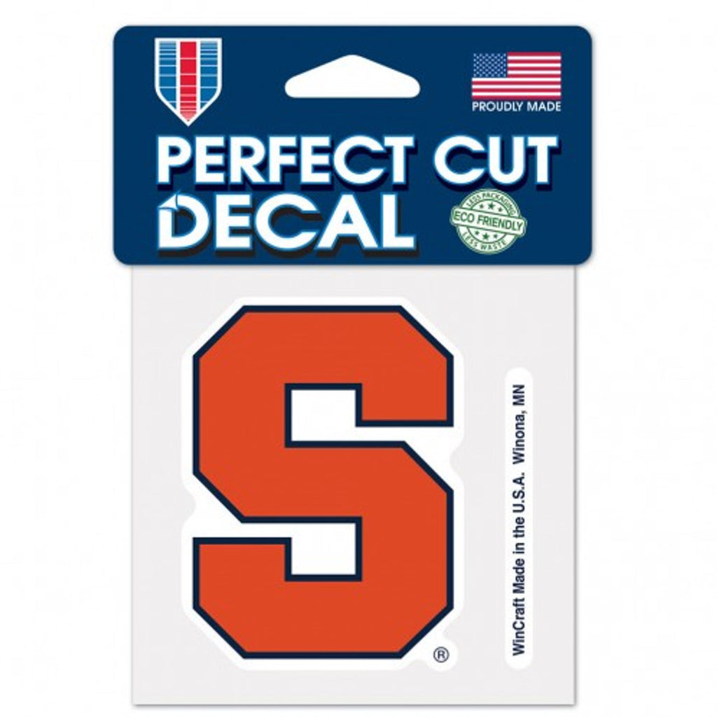 Syracuse Orange Decal 4x4 Perfect Cut Color - WinCraft