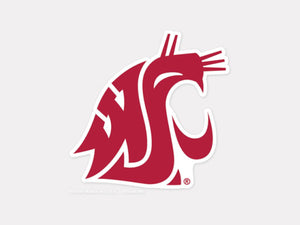 Washington State Cougars Decal 4x4 Perfect Cut Color - WinCraft