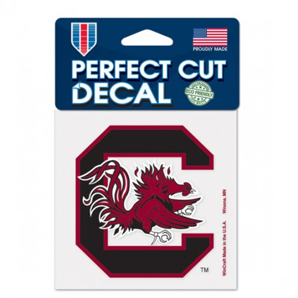 South Carolina Gamecocks Decal 4x4 Perfect Cut Color - WinCraft
