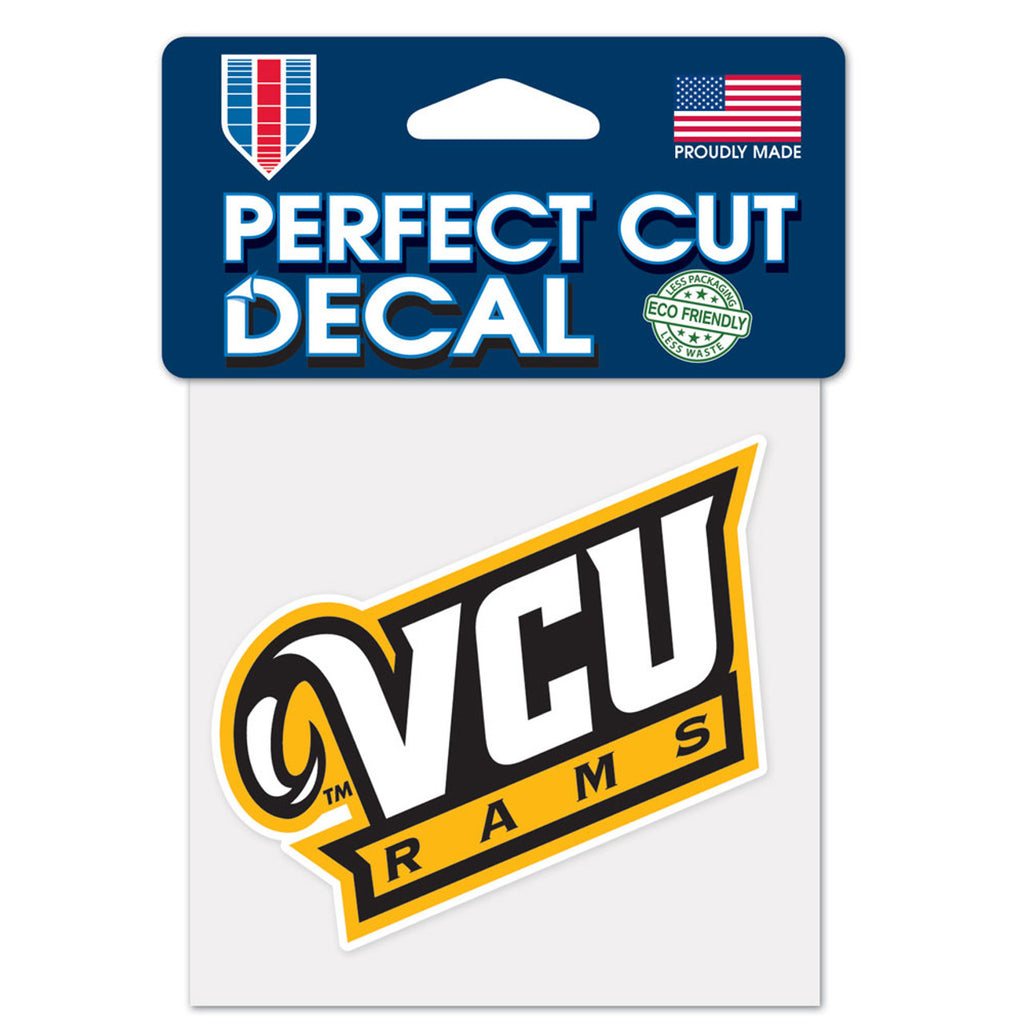 VCU Rams Decal 4x4 Perfect Cut Color - WinCraft