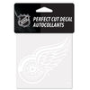 Detroit Red Wings Decal 4x4 Perfect Cut White - WinCraft