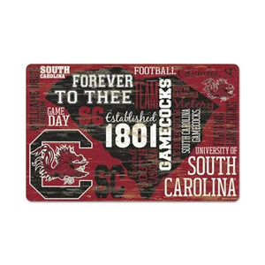 South Carolina Gamecocks Sign 11x17 Wood Wordage - WinCraft