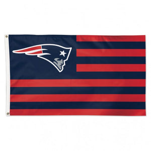 New England Patriots Flag 3x5 Deluxe Americana Design - WinCraft