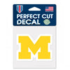 Michigan Wolverines Decal 4x4 Perfect Cut Color - WinCraft