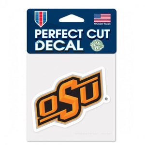 Oklahoma State Cowboys Decal 4x4 Perfect Cut Color - WinCraft