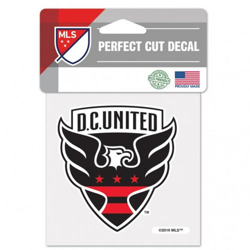 DC United Decal 4x4 Perfect Cut Color - WinCraft